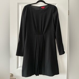 Hugo Boss Size 10 100% Virgin Wool Dress - Black